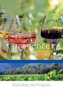 DONNEES TECHNIQUES - Vins de Provence