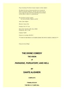 The Divine Comedy by Dante, Illustrated