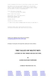 The Valley of Silent Men - A Story of the Three River Country