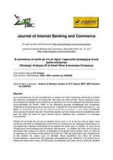 Journal of Internet Banking and C