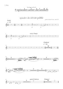 Partition hautbois 2, Concerto pour violoncelle & Doublebass, WesenAuer, Peter par Peter WesenAuer