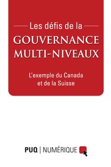 Les Défis de la gouvernance multi-niveaux