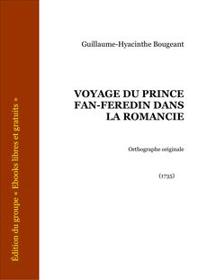 Bougeant voyage prince fan feredin romancie
