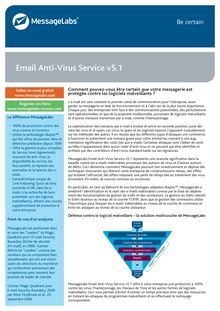 Email Anti-Virus Service v5.1