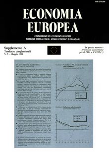 ECONOMIA EUROPEA. Supplemento A Tendenze congiunturali N. 5 - Maggio 1991