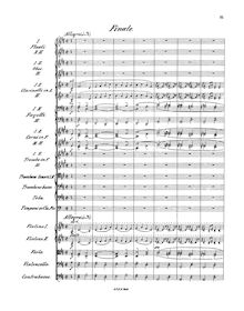 Partition I, Finale - Allegro, Symphony No.3, Op.27 Sinfonia Espansiva