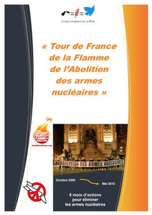 Le dossier en pdf - « Tour de France de la Flamme de l Abolition ...
