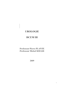 Professeur Pierre PLANTE Professeur Michel SOULIE