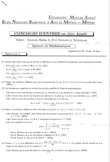 maths2005SM  (ENSAM MEKNES SC MATHS - MATHEMATIQUES)