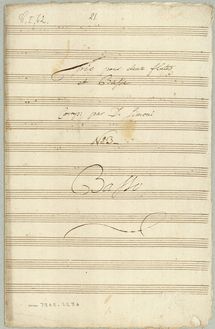 Partition Trio No.3 (2 flûtes, basse), 10 Trios, Croubelis, Simoni dall
