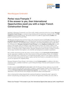 Parlez vous français   if the answer is yes, then international