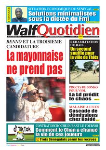 Walf Quotidien N° 9263 - Du jeudi 09 février 2023