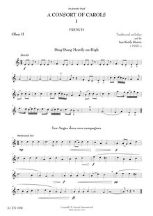 Partition hautbois 2 (alternative pour hautbois d’amore), A Consort of chants
