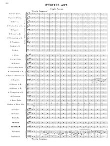 Partition Act II, Lohengrin, Composer par Composer