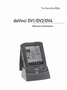 Notice PDA Olivetti  DaVinci DV1\DV2\DV4