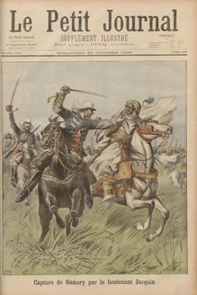 LE PETIT JOURNAL SUPPLEMENT ILLUSTRE  N° 415 du 30 octobre 1898