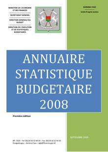 annuaire statistique budgétaire2 2008  23 12 10