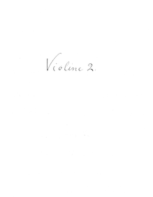 Partition violon 2, Unterm Balcon Serenade, Op.78, Unterm Balcon - Serenade for String Orchestra with Solo Cello
