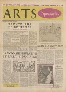ARTS N° 553 du 01 février 1956