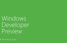 Windows 8 developer preview