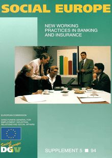 New working practices in banking and insurance