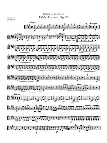 Partition altos, Fidelio, Op.72, Leonore, oder Der Triumph der ehelichen Liebe