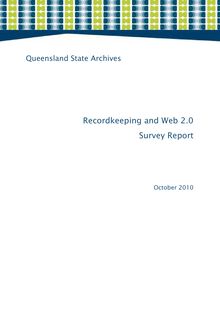 Recordkeeping and Web 2.0 Survey Report