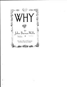 Partition complète, Why, D minor, Wells, Jack