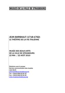 en français - Page de garde DPBarbault