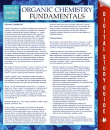 Organic Chemistry Fundamentals Study Guide