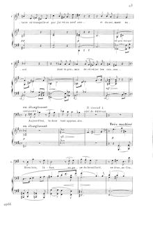 Partition , partie 2 (pages 43–112), Fervaal, Op.40, Action musicale en trois actes
