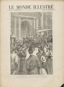 LE MONDE ILLUSTRE  N° 1851 du 17 septembre 1892