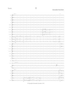 Partition Second mouvement., Symphony No. 1 en C minor., C minor.