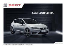 Catalogue Seat Leon Cupra