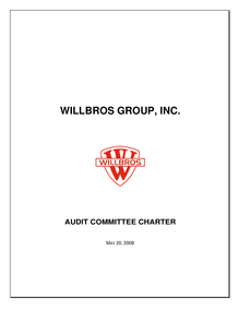 Audit Committee Charter  5-20-08 