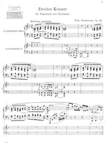 Partition Two-piano reduction - complete, Piano Concerto No.2, Op.23