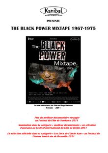 The Black Power Mixtape - Dossier de Presse