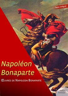 Œuvres de Napoléon Bonaparte