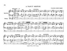 Partition complète, A Fancy Sketch, F major, Frost, Charles Joseph