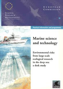 Environmental risks from large-scale ecological research in the deep sea
