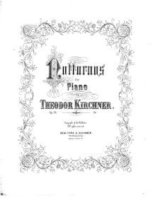 Partition complète, 4 Notturnos, Kirchner, Theodor