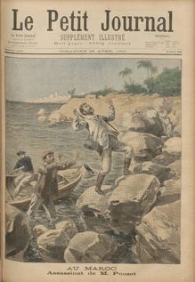 LE PETIT JOURNAL SUPPLEMENT ILLUSTRE  N° 545 du 28 avril 1901