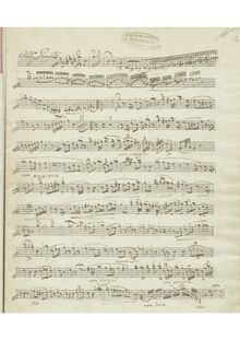 Partition hautbois , partie, Fantasia per hautbois sopra lo spartito dei Masnadieri