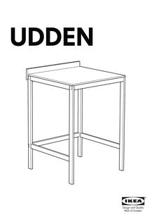 UDDEN, mode d emploi IKEA