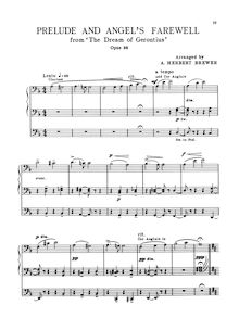 Partition complète, pour Dream of Gerontius, Op.38, Elgar, Edward par Edward Elgar