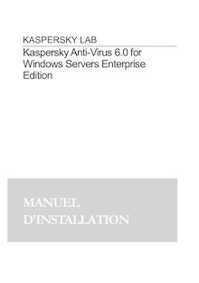 Kaspersky Anti-Virus 6.0 for Windows Servers Enterprise Edition