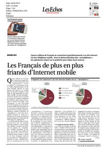 friands d&#39;Internet mobile