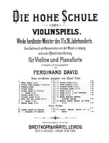 Partition de violon, 12 sonates pour violon et Continuo, Op.5