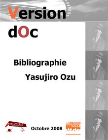 Bibliographie Yasujiro Ozu