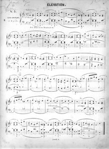 Partition , Elévation, Cinquante pièces d orgue, 1e  (1-25), Batiste, Edouard par Edouard Batiste
